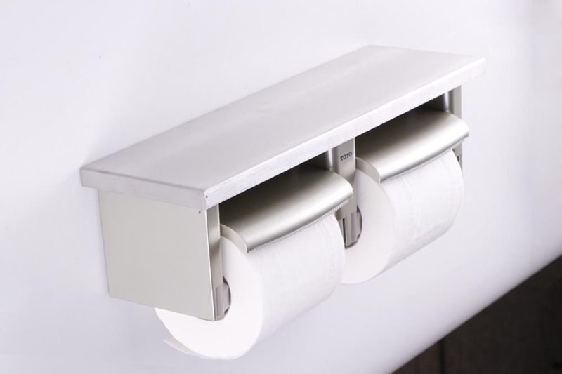 Fashion Products Gold Toilet Paper Holder With Mobile Phone Shelf