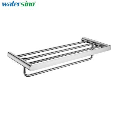 Bathroom Accessories Stainless Steel Brushed Wall Shower Bars Towel Rail