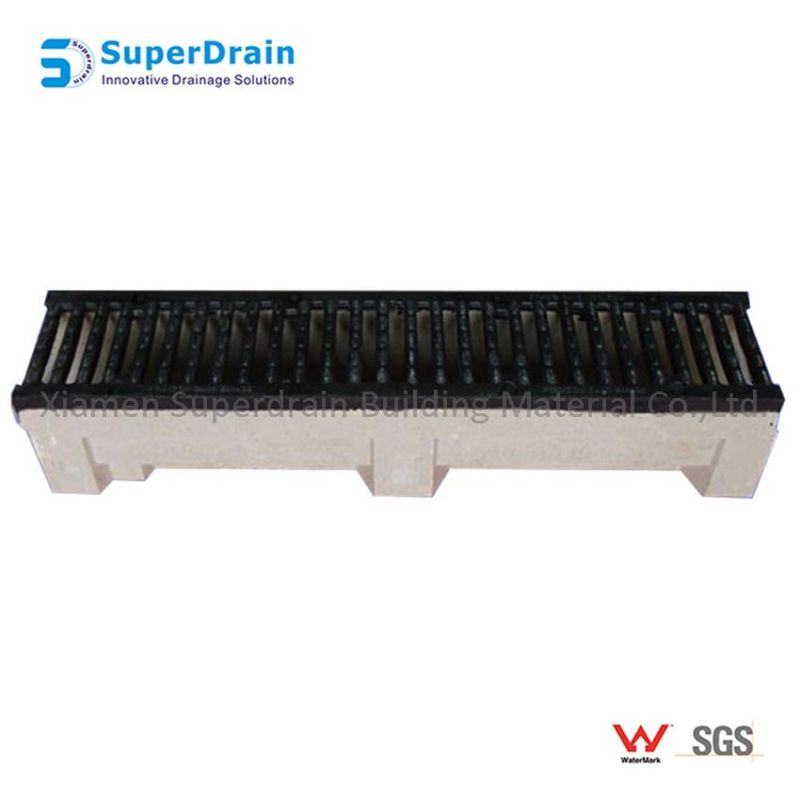 Durable Resin Concrete Rainwater Drainage Channel Trench Drain