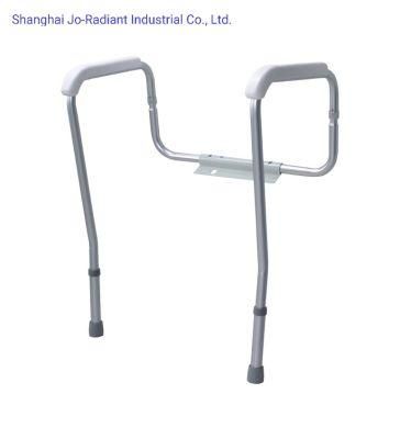 Toilet Safety Grab Bar, Toilet Support Rail with Non-Slip Padding