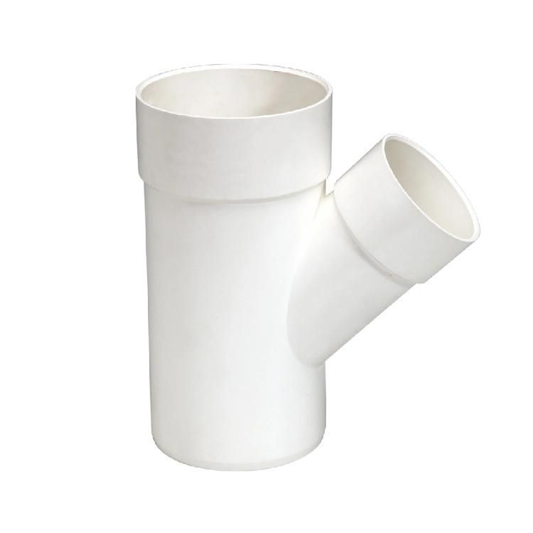 Era UPVC Fittings Plastic Fittings ISO3633 Drainage Fittings for Reducing Skew Tee M/F