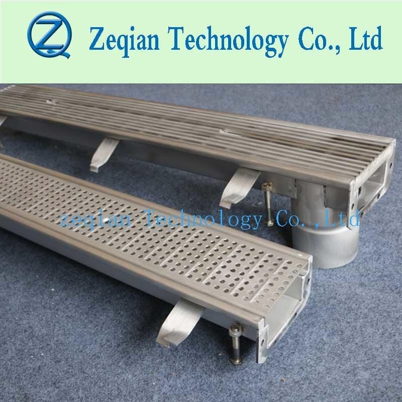 Trench Drain with Stainless Steel Cover Steel for Bathroom