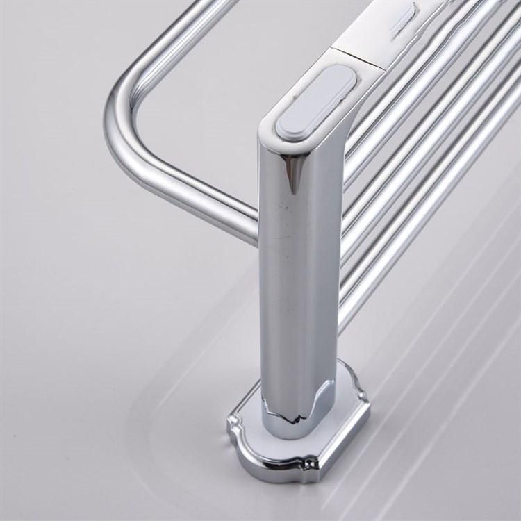 New Design Aluminum Gold Color Towel Shelf Bathroom Accessories Set