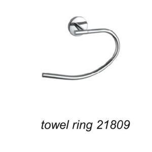 Hot Sales Wall Mounted Zinc Alloy Towel Ring Chrome Finish 21809