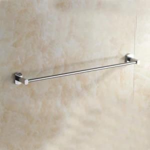 Wall Mounted Brass Single Towel Rail Chrome Finish