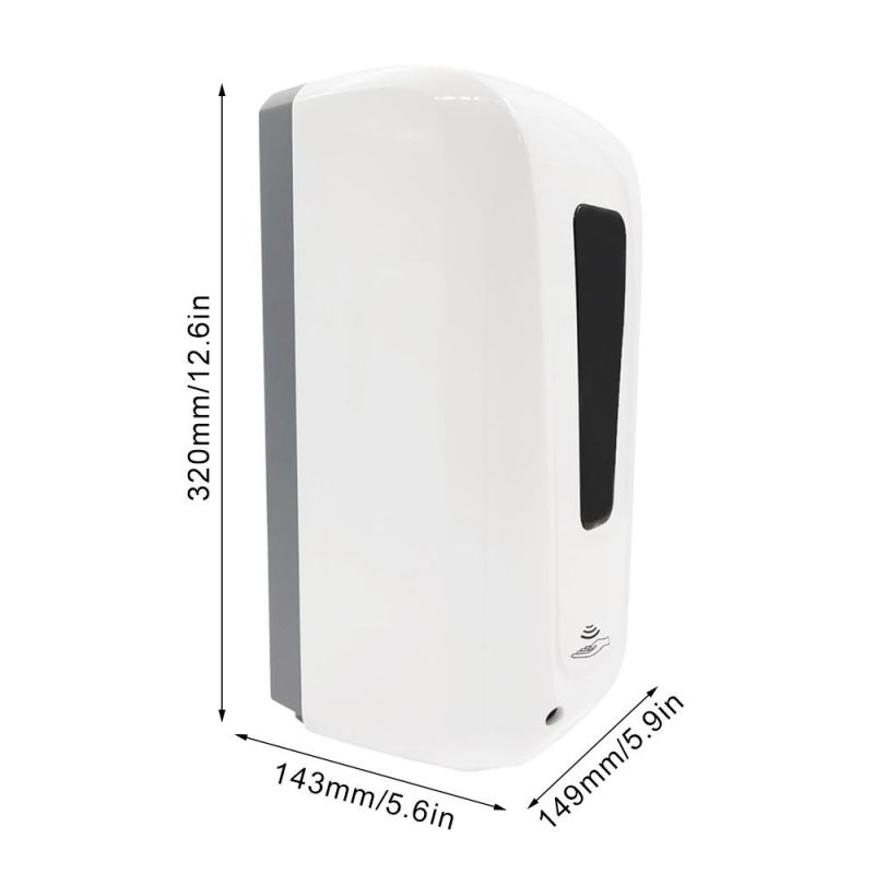 Big Capacity 2000ml Sensor Soap Dispenser CE FCC RoHS