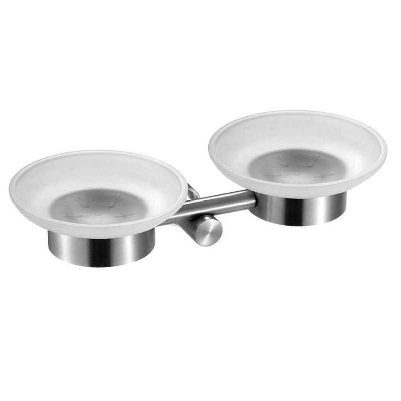 Wall Mounted Stainless Steel 304 Glass Soap Dish