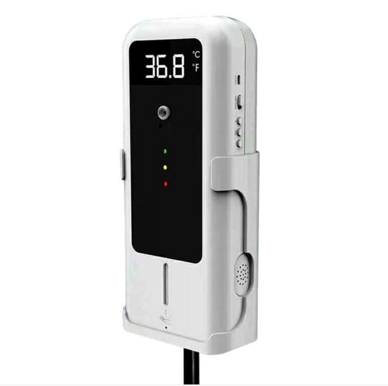 China Factory Wholesale in Stock Yad-001 Temperature Scanner with Sanitizer Automatic Hand Sanitizer Dispenser with Temperature