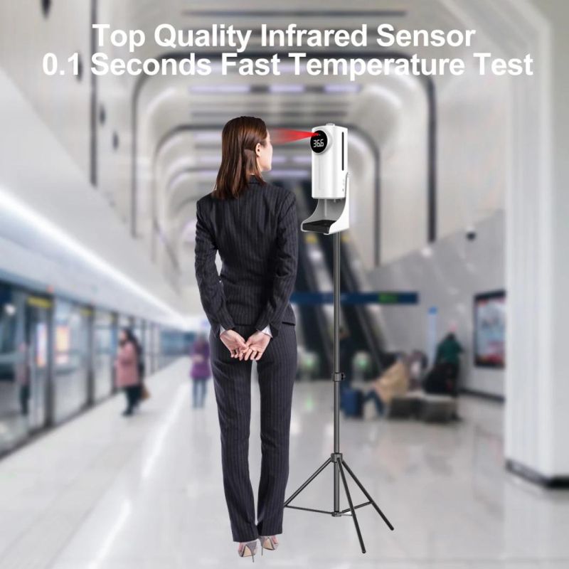 New Model K9 PRO Plus Upgrade Soap Dispenser Automatic Temperature Test Large Capacity 1200ml K9 PRO Dual