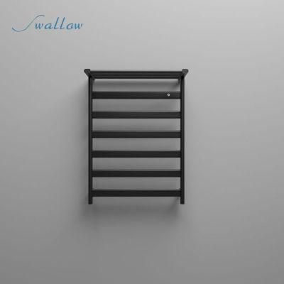 China Wall Mounted Electric Towel Warmer with Hardwired and Plug in Options