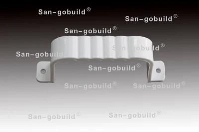 Plastic Roofing Drain Material Lightweight Rainwater Collecting Channel PVC Downpipe Fixing Clips