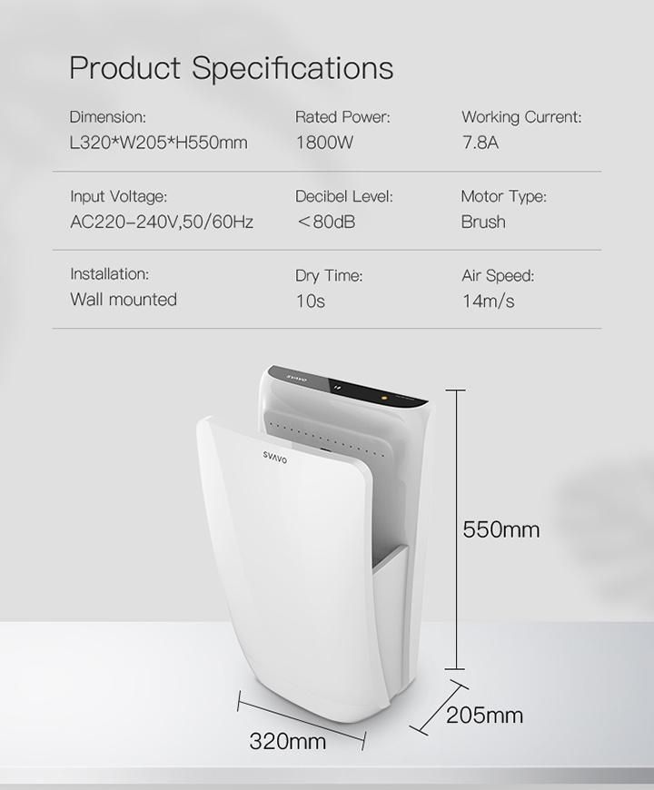 Hand Dryer Automatic Conventional