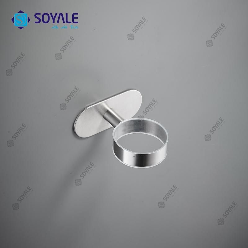 Stainless Steel 304 Soap Dish with Oval Dish 3m Sticker Sy-6259