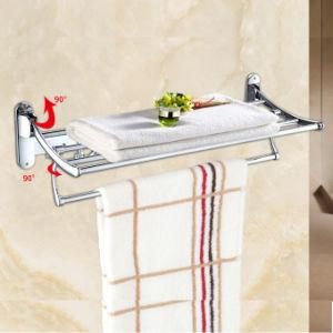 Stainless Steel Folding Towel Shelf