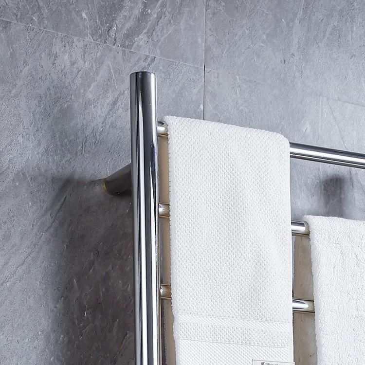 Kaiiy Square Towel Rail Electric Heated Bathroom Towel Bar Thermostatic Towel Radiator