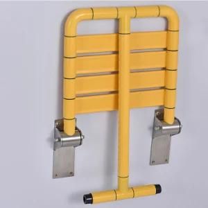 Wall Mounted Foldable Bathroom ABS Shower Seat Bathroom ABS Safety Fold up Shower Seat with Support Legs