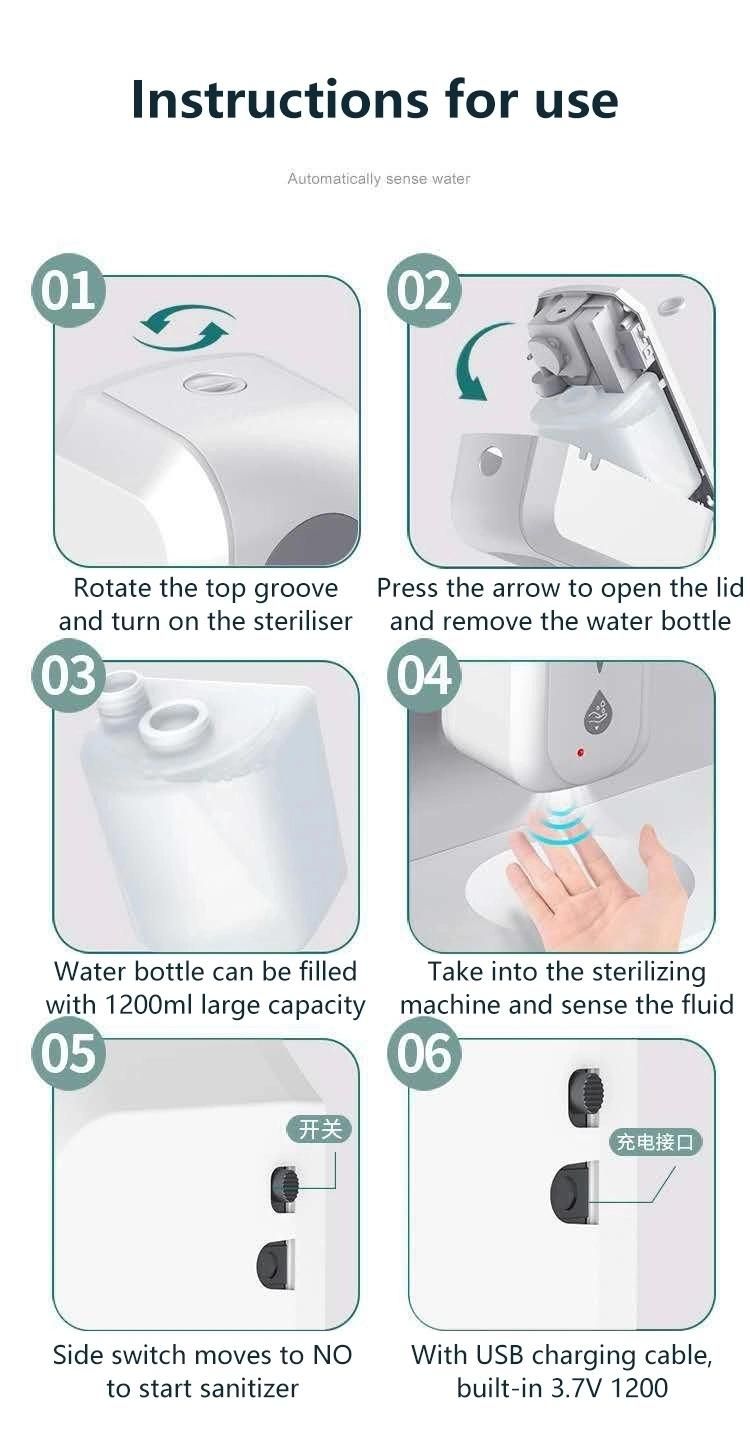 Automatic Soap Dispenser Hand Gel Spray Disinfectant Dispenser Soap Dispenser