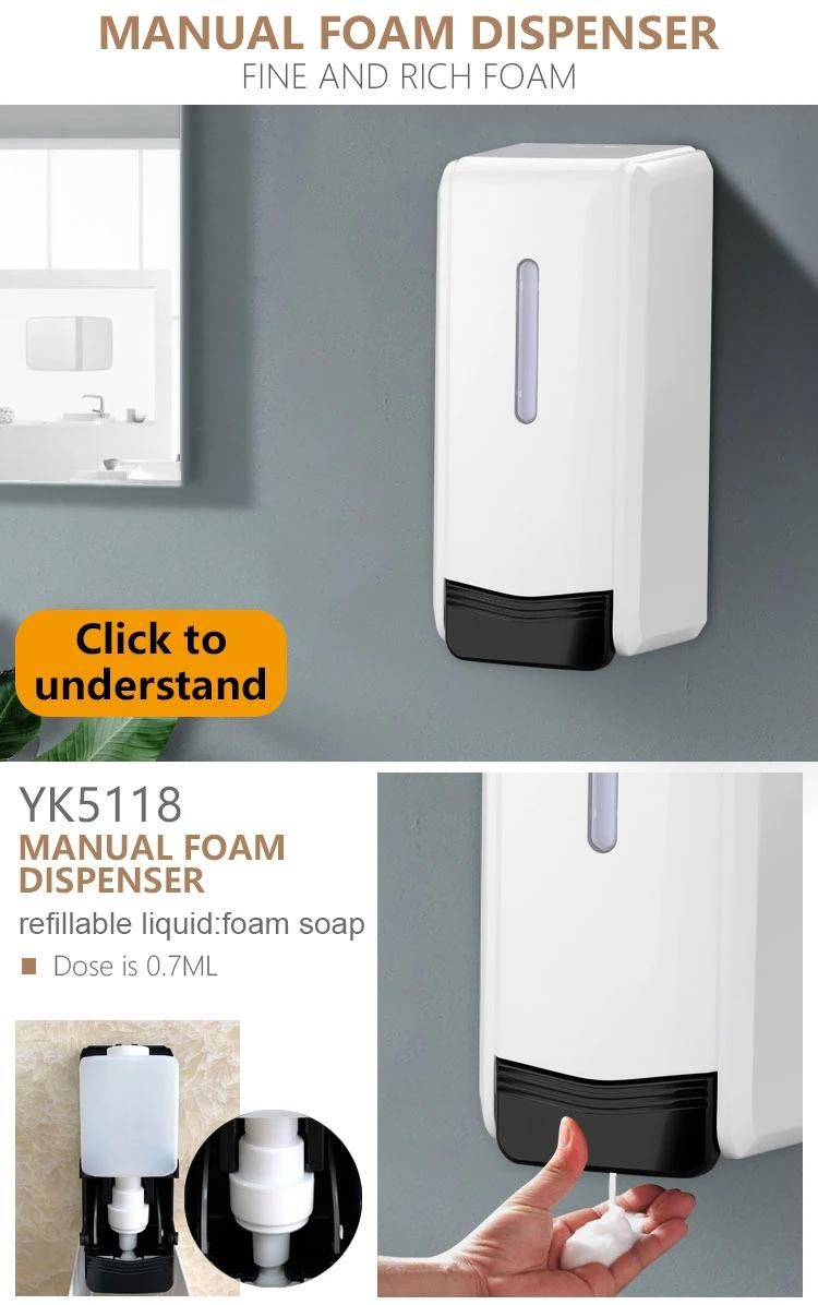 Yuekun Wholesale 2021 New Hand Spray Factory Hand Soap Dispenser for Hotel