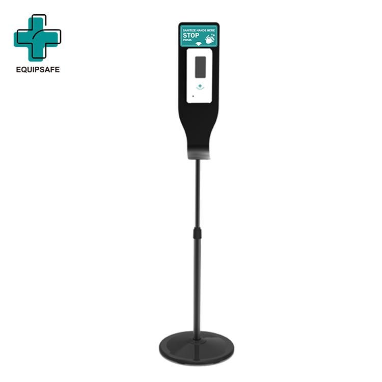 Equipsafe Advertising Automatic Touchless Sensor Hand Sanitizer Dispenser with Stand