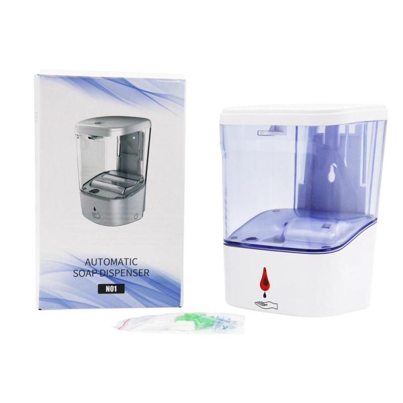 Hand Wall Mounted Dispenser Bathroom Automatic Liquid Soap Dispenser