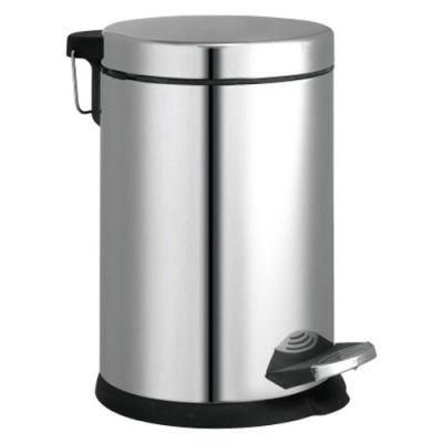 Big Sale Bathroom Accessories 430 Stainless Steel Waste Bin/Garbage Bin