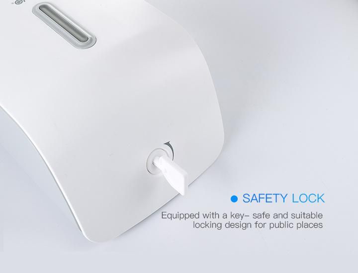 Hotel Bathroom Fitting Wall Mounted Automatic Hand Foam Soap Dispenser