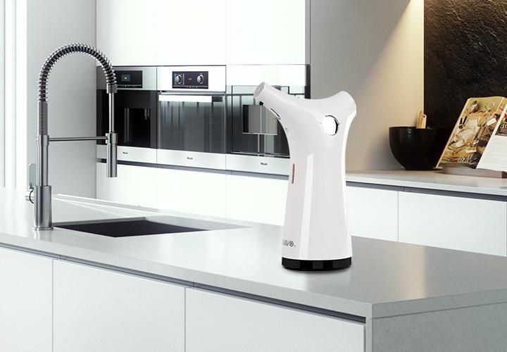 Fashionable 200ml Tabletop Touchless Hand Soap Dispenser for Hospital V-476