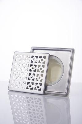 Hotel Bathroom Floor Drain Cover Waste Gate Shower Drain with Removable Cover