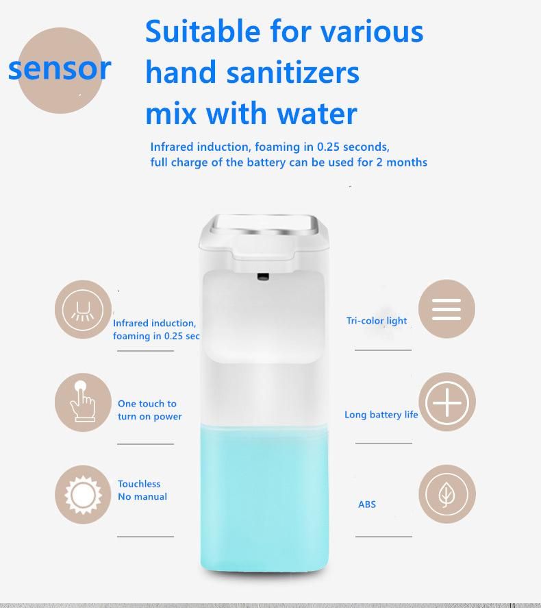 New Design Sensor Hand Sanitizer Automatic Soap Dispenser Touchless Foam Dispenser