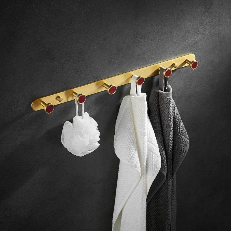 Bathroom Aluminum Floor Coat Hook