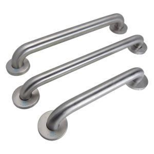 Straight Safety Grab Bar, Stainless Steel Handrailing, Satin Plating