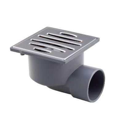 Era PVC UPVC Square Plastic Floor Drains Rain Water Outlet PVC Drainage Fittings