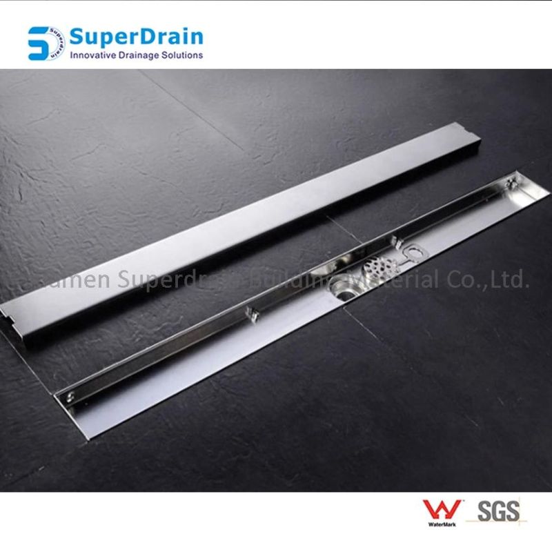 Bathroom Kitchen Square Ss Floor Drain Withremovable Cover