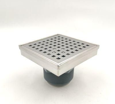 Square Shower Drain Stainless Steel Floor Drain