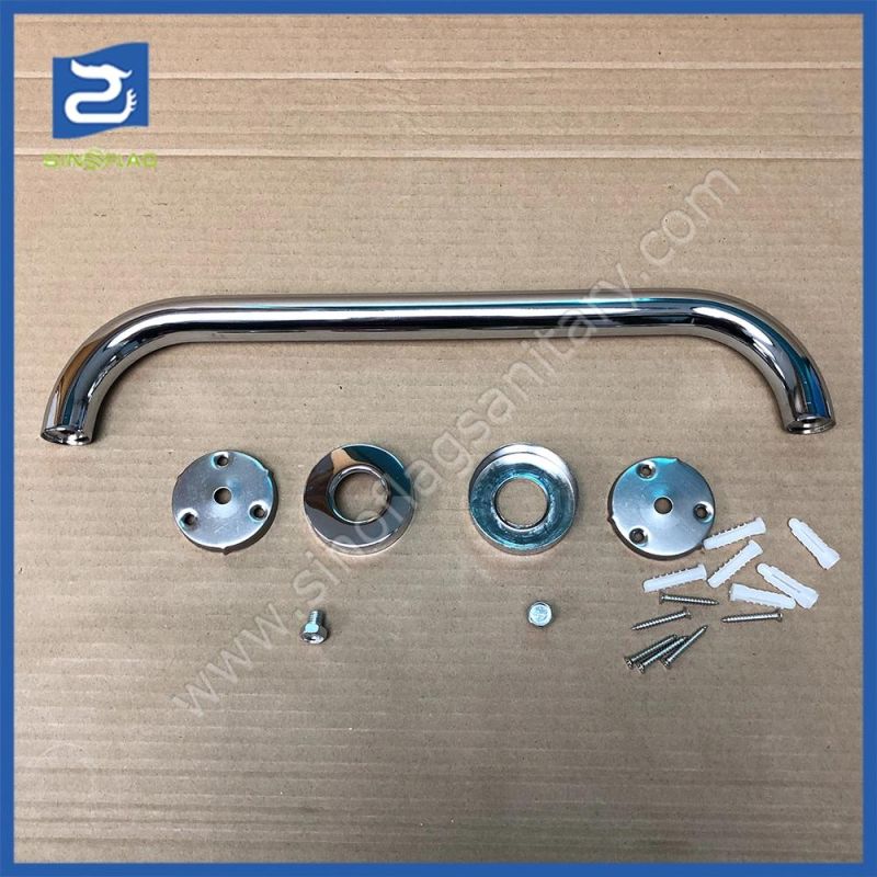 OEM 25mm Stainless Steel Disabled Safety Straight Grab Bar 40cm Bathroom Handle Bar