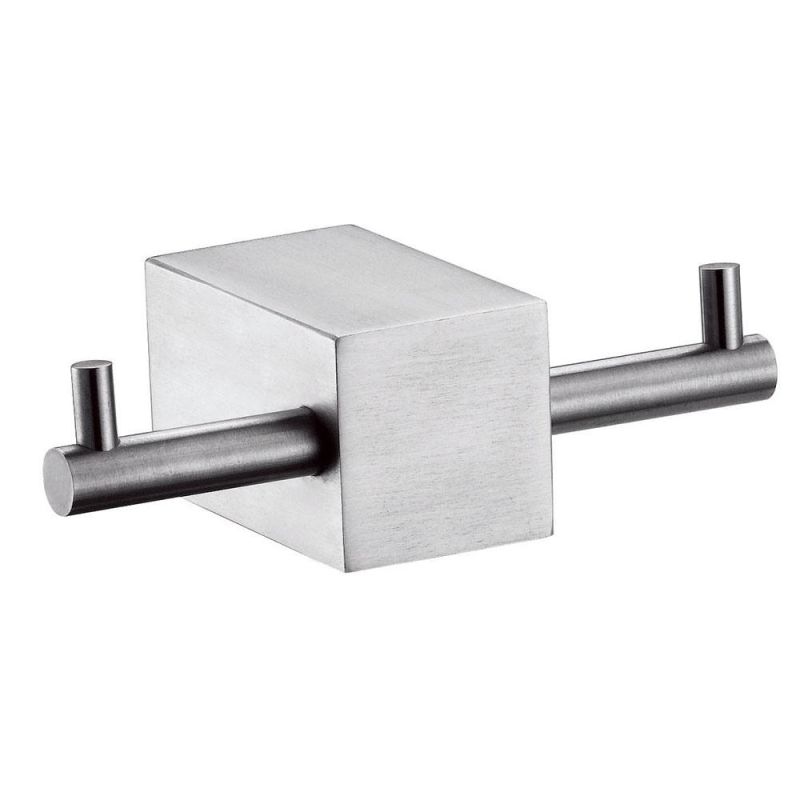 Double Prong Towel Hook SUS304 Robe Hook for Bathroom