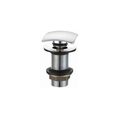 Sink Drain with Overflow Bathroom Pop up Drain Stopper Assembly Vessel Sink Brushed Brass