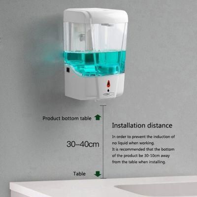 Wall Mounted Automatic Soap Dispenser Infrared Sensor Hand Sanitizer Dispenser