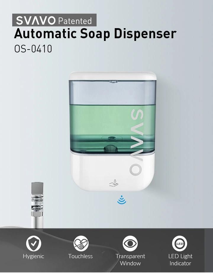 Commercial ABS Wall Mounted Touchless Soap Dispenser with Sensor