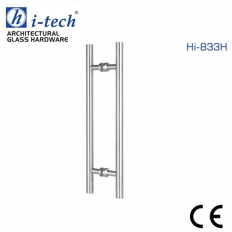 Hi-833h High Quality H Shape Round Tube Door Handle