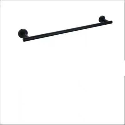 Black Towel Rack with Shelf Factory Manufacture Bathroom Hardware