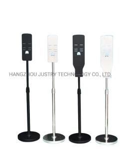 Intelligent Infrared Sensor Alcohol Spray or Liquid Type Sanitizer Dispenser with Floor Stand