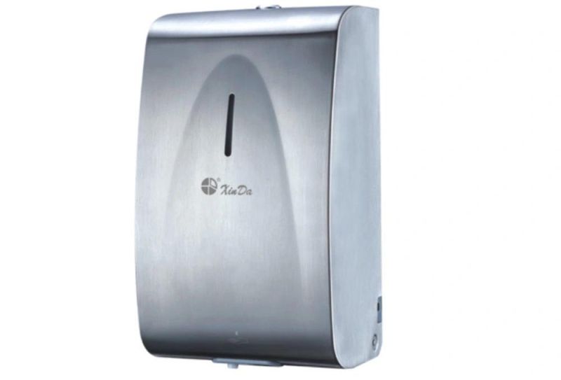 2000ml No Touch Stainless Steel Automatic Wall Mounted Foam Type Hand Liquid Gel Soap Dispenser Dispensers
