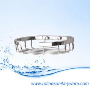 Stainless Steel Bathroom Accessories Basket (RA-075J)