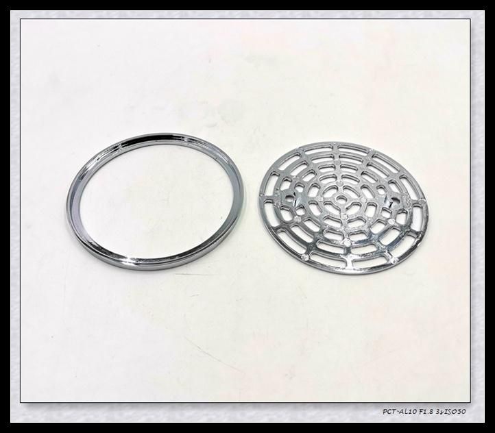 Zinc Alloy Strainer with Round Shower Drain