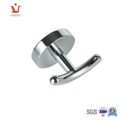 Bathroom Towel Robe Hook Chrome Finished Single Towel Hook