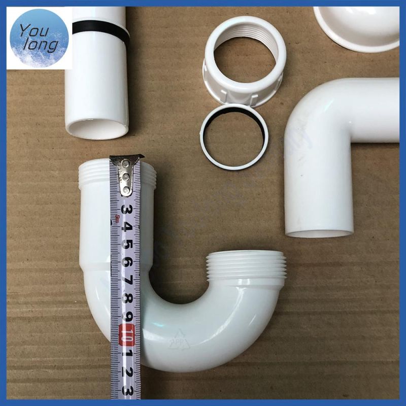 Sink Drain Pipe PVC Pipe for Kitchen Strainer Bathroom Siphon