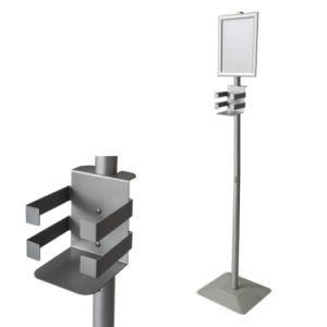 Manual Hand Soap Dispenser Stand for Public Place Hand Sanitizer Dispenser Floor Stand