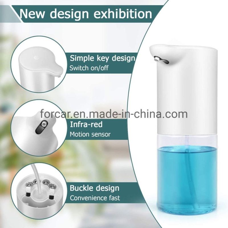 280ml Infrared Motion Sensor Premium Touchless Battery Operated Electric Automatic Foam Soap Dispenser