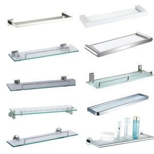 Wall Mounted New Style Bathroom Corner Glass Shelves 304 Stainless Steel